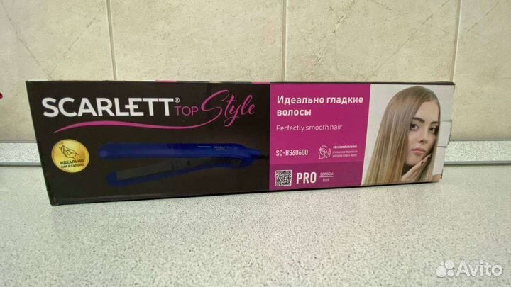 Щипцы для выпрямления волос scarlett SC-HS60600