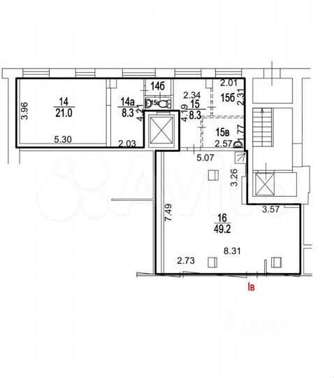 Продажа помещения 101 м² в удачной локации