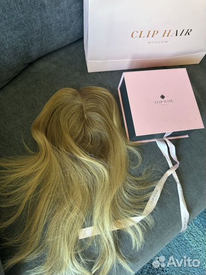 Накладка из натуральных волос