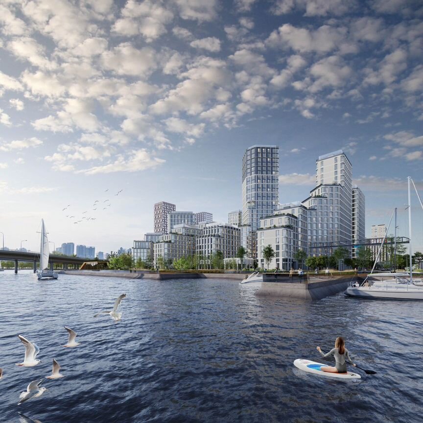 1-к. квартира, 48,5 м², 10/17 эт.