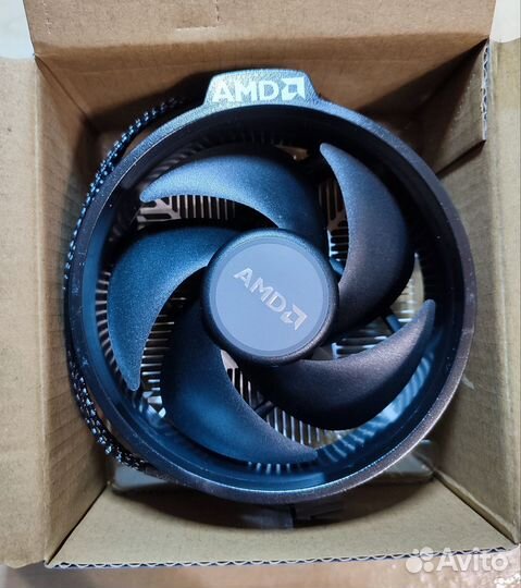 Кулер процеccорный box AMD 4 на Ryzen 5 5600x