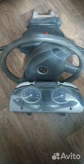 Руль и приборка панели