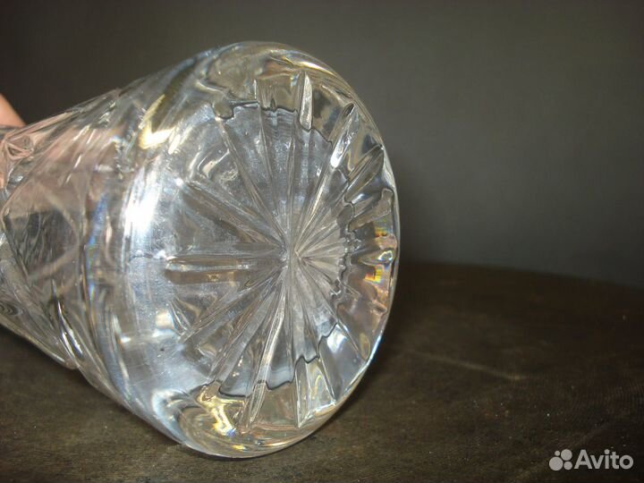 Шикарная ваза хрусталь. СССР люкс