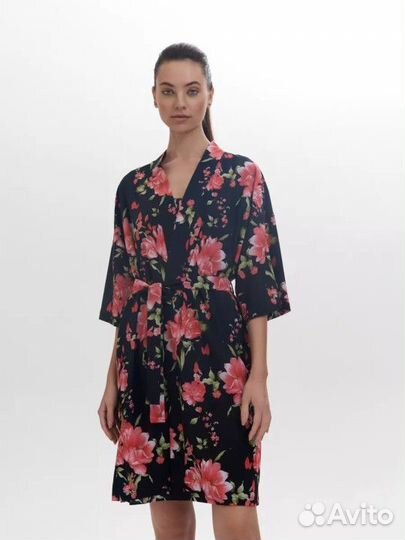 Комплект халат и сорочка