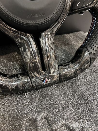 М Руль Кованый Карбон Bmw f03 f02 f10 f13