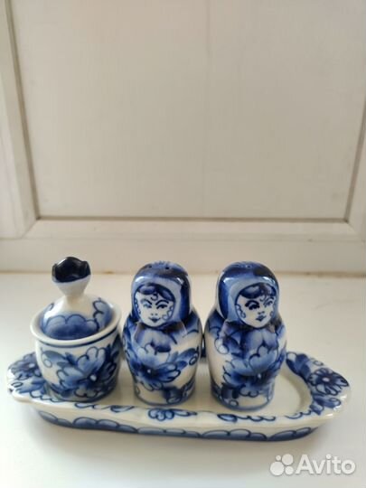 Гжель набор для специй