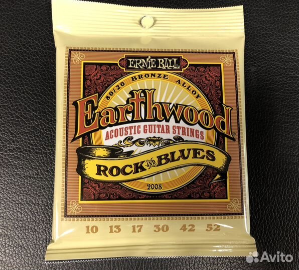 Струны для акустической гитары ernie ball (бронза)