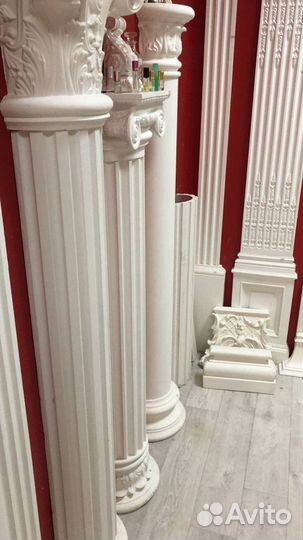 Колонны из гипса