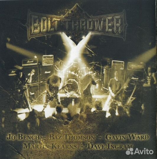 CD Bolt Thrower – Honour - Valour - Pride (2001)