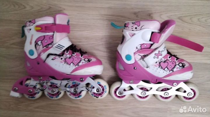 Роликовые коньки детские 34,5-38,5