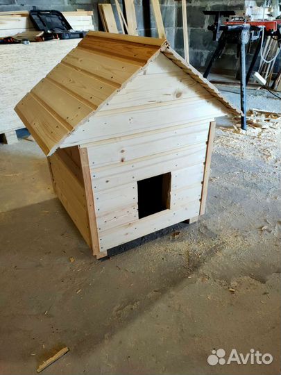 Будка для собаки утепленная