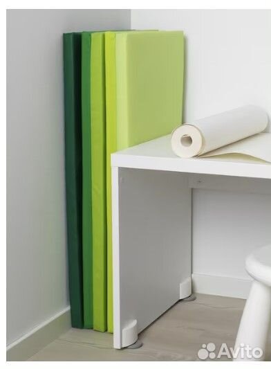 Икеа Plufsig детский мат салатовый