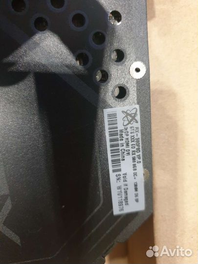 Видеокарта Radeon RX580 GTS XFX 8gb новая