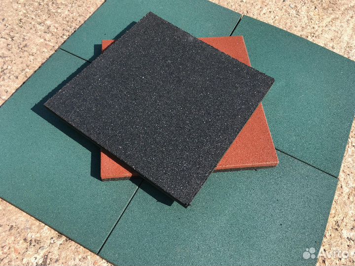 Напольное резиновое покрытие