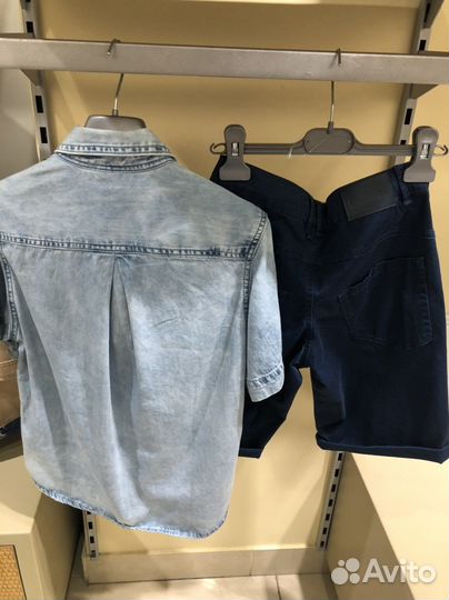 Рубашка, шорты для мальчика на 134 рост