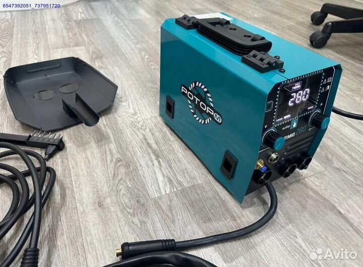 Сварочный аппарат роторм 4в1 mma mig flux lift tig (Арт.69210)