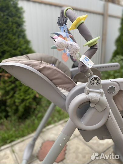 Стульчик для кормления chicco polly magic relax