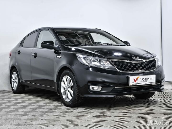 Kia Rio 1.6 МТ, 2016, 49 450 км