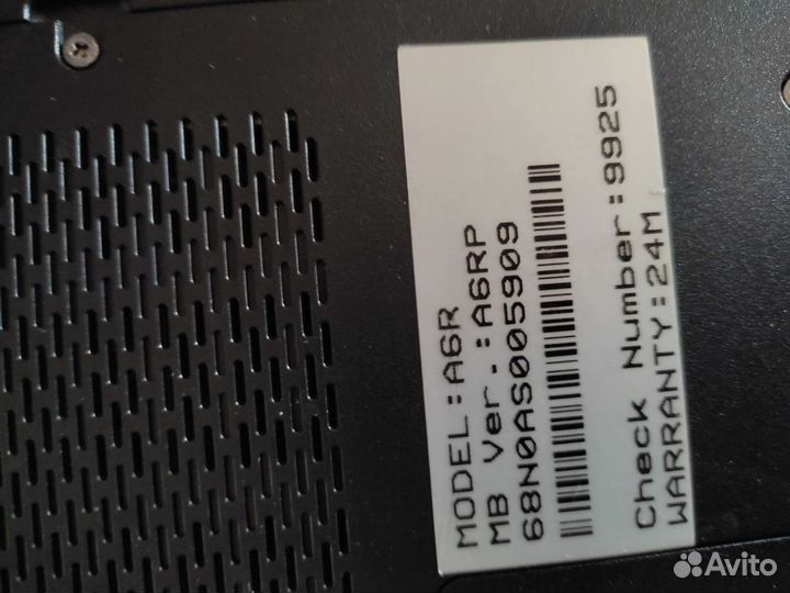 Ноутбук asus на запчасти