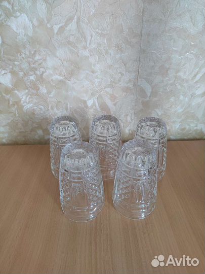 Хрустальные стаканы