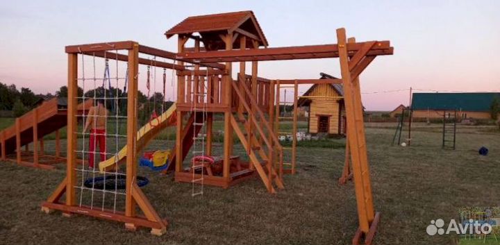 Комплекс с бельгийской горкой