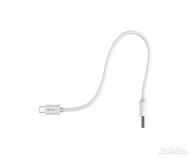 Кабель Devia Micro USB Smart Cable - White (1M, 2