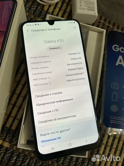 Samsung Galaxy A50, 4/64 ГБ