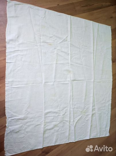Скатерть льняная б/у