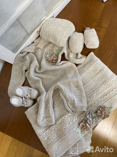 Комплект на выписку для девочки лето