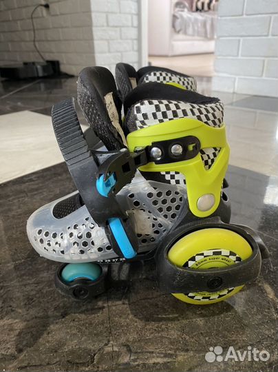 Ролики раздвижные 26-29, 4 колеса