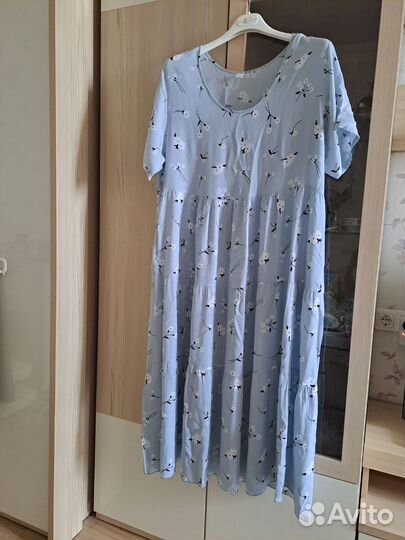 Летнее платье 58 размер