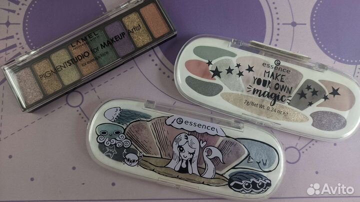 Палетка теней essence lamel