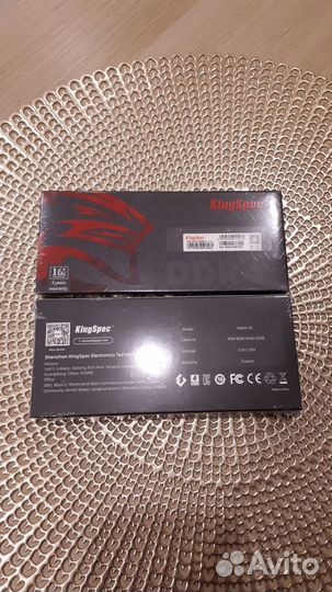 Память kingspec DDR4 8гб 2666мгц