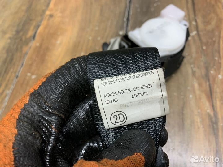 Land Cruiser Prado 150 Ремень безопасности задний