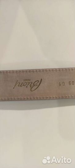 Ремень мужской Brioni крокодил