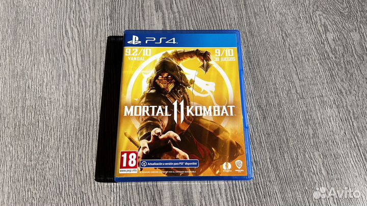 Mortal kombat 11 ps4 диск