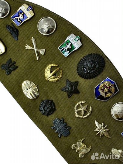 Пилотка новая со значками СССР