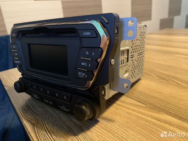 Штатная магнитола kia rio