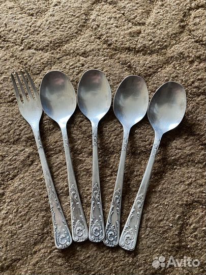 Ложки,вилки мельхиоровые б/у