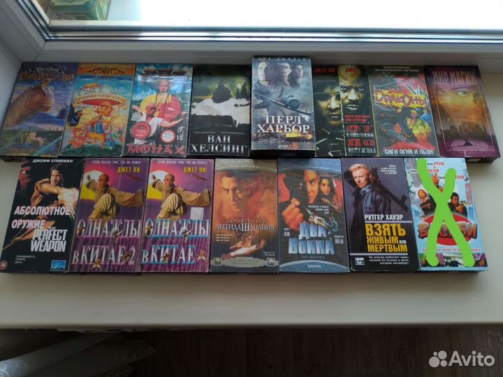 Кассеты для видеомагнитофона