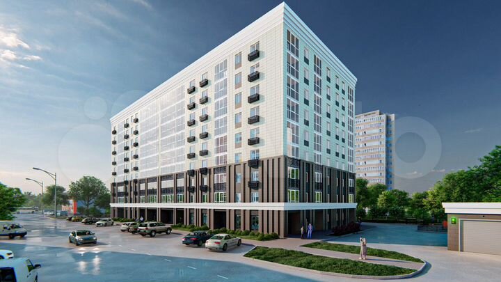 2-к. квартира, 57,3 м², 3/9 эт.