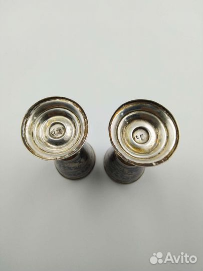 Рюмки серебро СССР