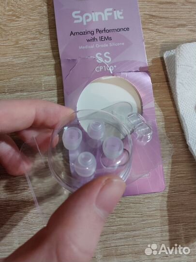 Амбушюры Divinus, SpinFit, Moondrop