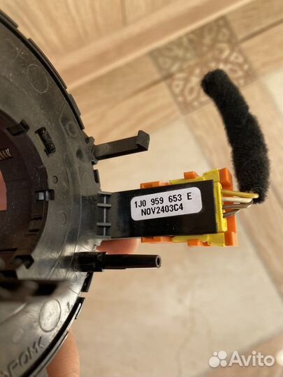 Подрулевой шлейф SRS Skoda Octavia, Passat b5+