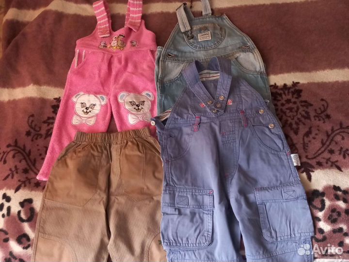 Детские вещи пакетом для девочкиот 62до 80