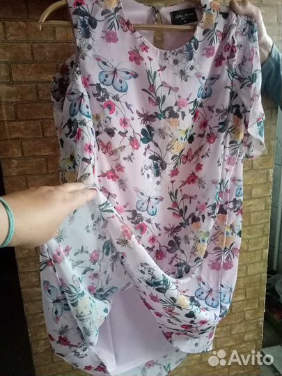 Платье на подкл р 42 44, монito