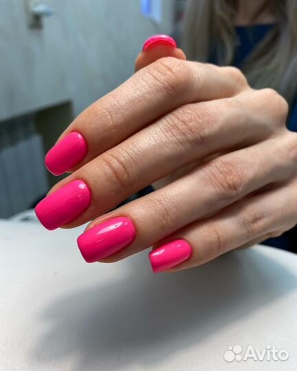 Маникюр на дому с покрытием Shellac