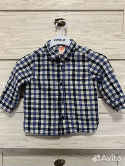 Рубашка на мальчика 62-68 см