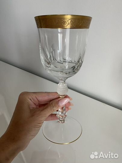 Хрустальные бокалы для вина Kvetna Джесси