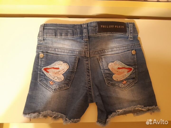 Шорты джинсовые для девочки 86-92